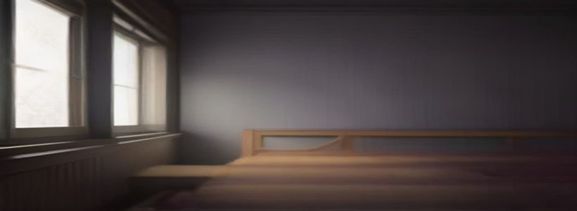 caimogu 多场景使用示意图，左侧游戏玩家在笔记本电脑前检索资源，右侧内容消费者在手机上浏览聚合内容，两种使用场景并排展示